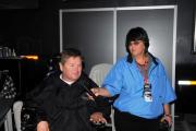 Sam Schmidt and Day at the Races Coordinator Cindy Norton